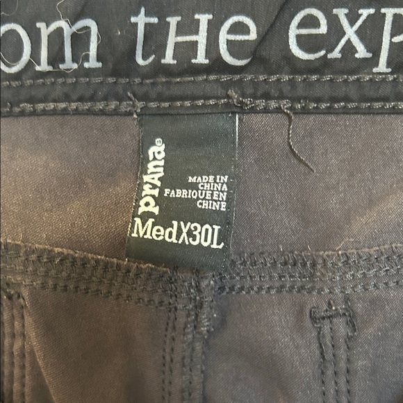 Prana Men's Black Cargo Pants - Picture 2 of 7